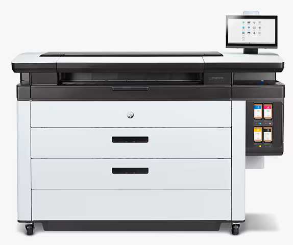 Ploter HP PageWide XL 5200 — druk CAD z prędkością 600 m² na godzinę